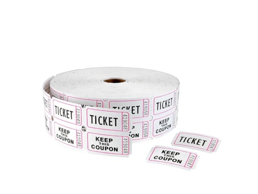 [MACM18623] Ticket Roll Double White