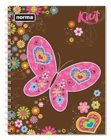 [NRM527300] Cuaderno Profesional Norma Espiral Raya "Kiut" 100 Hojas