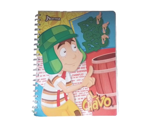 [NRM580238] Cuaderno Profesional Norma Espiral Raya "El Chavo" 100 Hojas