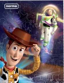 [NRM580508] Cuaderno Profesional Norma Espiral Raya "Toy Story" 100 Hojas