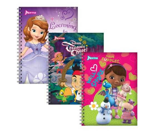 [NRM581744] Cuaderno Profesional Norma Espiral Raya "Dra,Jake,Sofia" 100 Hojas