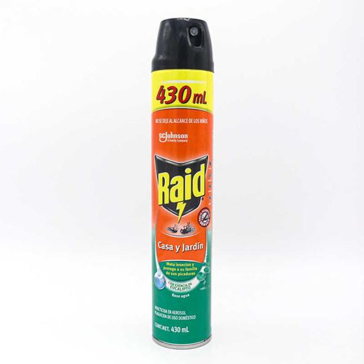 [DRA923204] Aerosol Insecticida Raid Jardin 430Ml