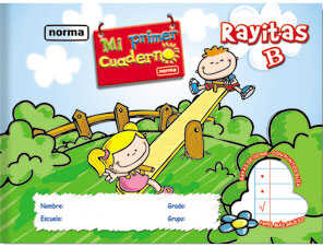 [NRM526550] Cuaderno College Norma Cosido Rayitas "B" Mi Primer Cuaderno 72 Hojas