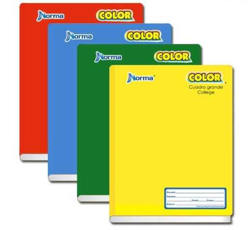 [NRM520556] Cuaderno College Norma Cosido Cuadro 5Mm 581289 100 Hojas