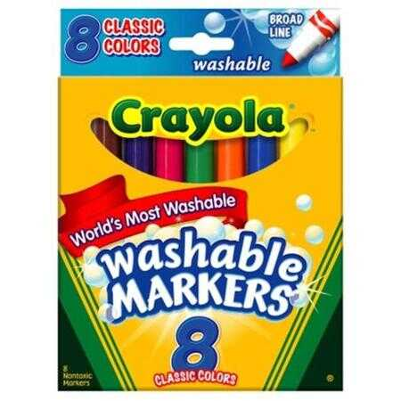 [CYO587808] Marcador Crayola Delgados Surtido C/8Pz