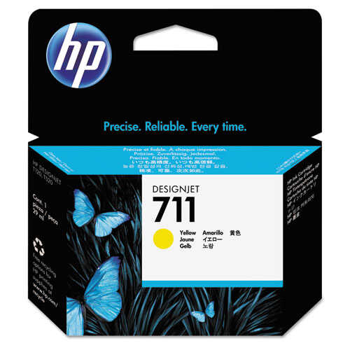 [HEWCZ132A] Cartucho De Tinta Hp 711 Desingjet Amarillo 29Ml