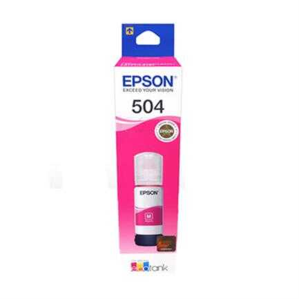 [EPST504320AL] Botella De Tinta Epson T504 Ecotank Magenta 6Kpg 70Ml