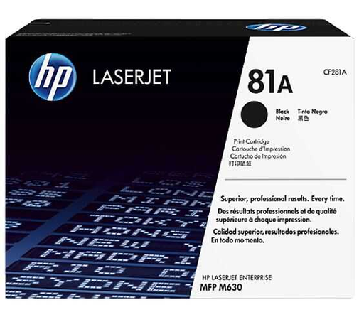 [HEWCF281A] Toner Hp (81A) Lj-Cf281A Original Negro