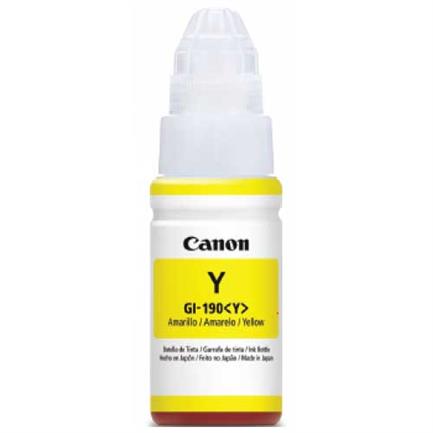 [CNM0670C001AC] Cartucho De Tinta Canon Gi-190 Tinta Continua Amarillo