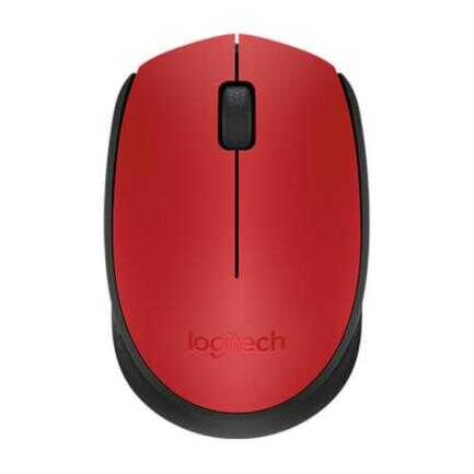 [LOG910004941] Mouse Logitech M170 Inalámbrico Plug And Play Usb Color Rojo 