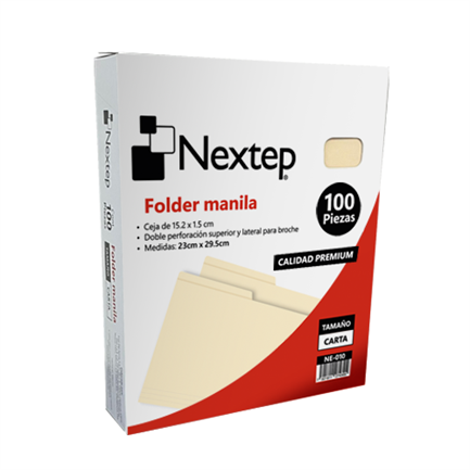 [NXTNE010] Folder Manila Island T/C 3 Posiciones C/100Pz (Copia)