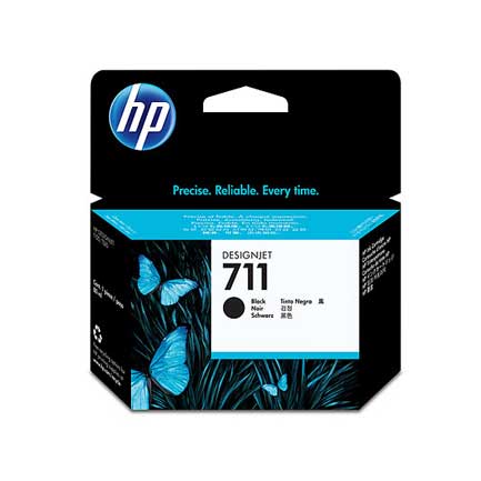 [HEWCZ133A] Cartucho De Tinta Hp 711 80Ml  Negro
