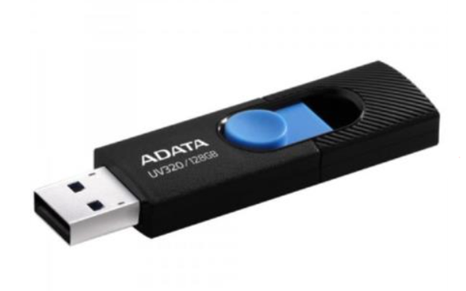 [ADAAUV320128GRBKBL] Memoria Usb Adata Uv320 128Gb Negro-Azul Usb 3.2