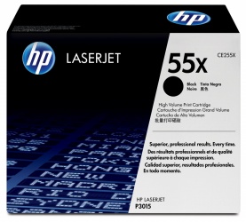 [HEWCE255X] Toner Hp Laser 55X P3015 Original Hp 12.5Kpg Negro