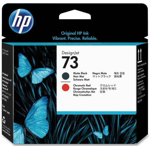 [HEWCD949A] Cabezal Hp Lf 73 Designjet Negro Mate / Rojo Cromatico
