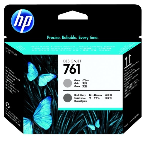 [HEWCH647A] Cabezal Hp Lf 761 Gris/Gris Oscuro T7100 400Ml