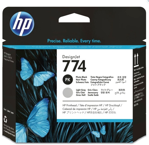[HEWP2W00A] Cabezal Hp Lf 774 Negro Fotográfico - Gris Claro