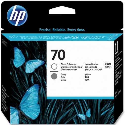 [HEWC9410A] Cabezal Hp Lf De Impresión 70 Color Gris-Resaltador De Brillo