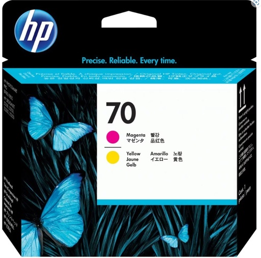 [HEWC9406A] Cabezal Hp Lf De Impresión 70 Color Magenta-Amarillo