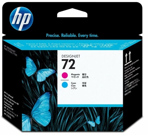 [HEWC9383A] Cabezal Hp Lf De Impresión 72 Color Magenta-Cian