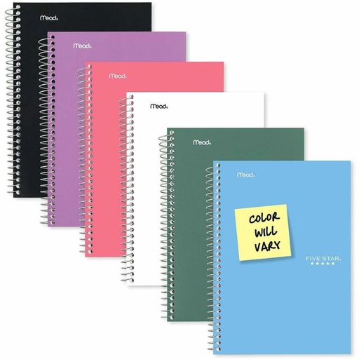 [MEA840029] Cuaderno College Fivestar Espiral Raya 7X5" 100 Hojas (Copia)