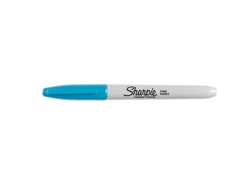 [SAN161190] Marcador Sharpie Fino Turquesa 