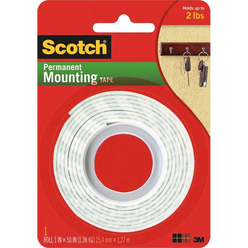 [MMM114] Cinta Adhesiva Mounting Scotch 1X50" 3M