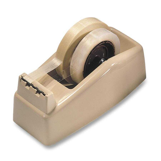 [MMMC22] Despachador Scotch Para Rollo Grande Dual Beige 