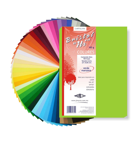 [JLM752320] Papel Cartulina Opalina Tamaño Carta 225Gr Marfil 100 Hojas