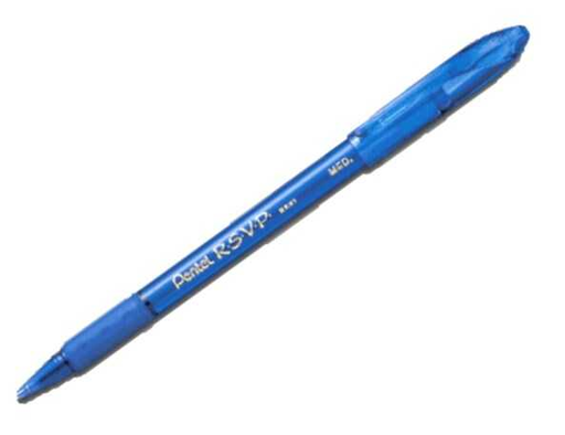 [PENBK91C] Pluma Pentel R.S.V.P. 1Mm Punto Medio Azul 