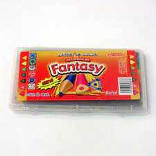 [SAN643876] Lapices Berol Colores Largos Triangular Fantasy Surtido C/12Pz