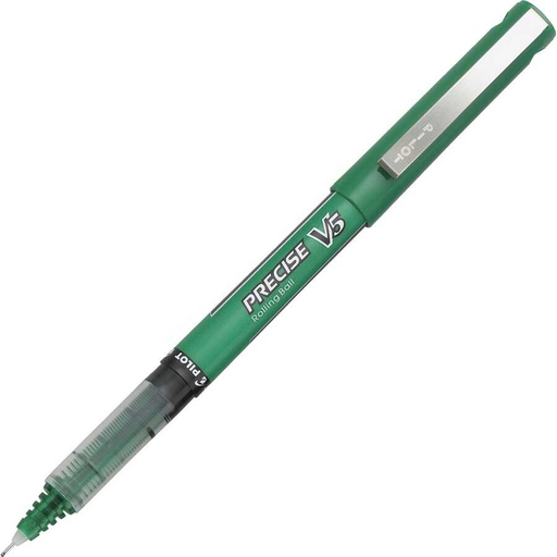[PIL25104] Pluma Pilot Precise Bola Rodante V5 C/Tapa .5Mm Punto Extra Fino Verde