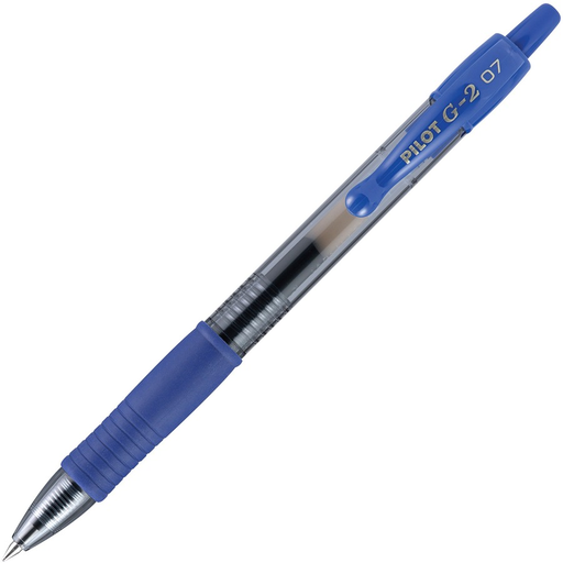 [PIL31021] Pluma Pilot G2 Gel Rolbal Retractil .7Mm Punto Fino Azul