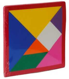 [BRLTGRAM7] Tangram Barrilito De Foami 21 X 21 Cm 