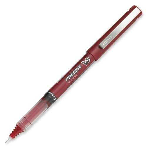 [PIL35336] Pluma Pilot Precise V5 Bola Rodante .5Mm Punto Extra Fino Rojo 