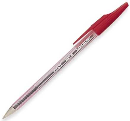 [PIL37711] Pluma Pilot Boligrafo Bps Punto Medio Roja