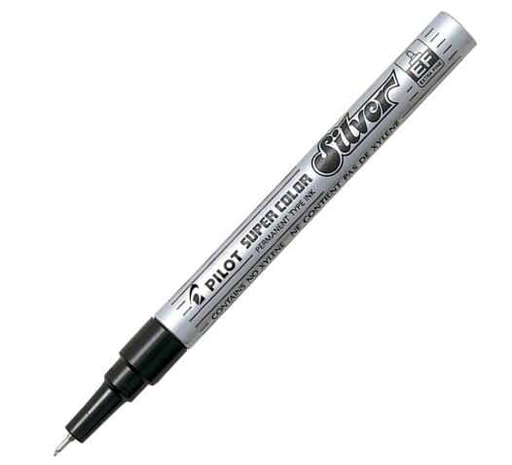 [PIL41801] Marcador Pilot Scsef Punto Extra Fino Plata 