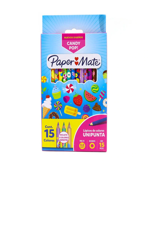 [PAP2087382] Lapiz De Colores C/15 Paper Mate Candy Pop