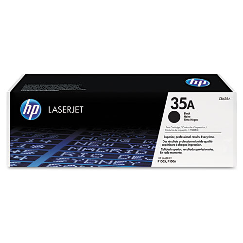 [HEWCB435A] Toner Hp 35A P/Laserjet P1005/P1006 Original Negro 