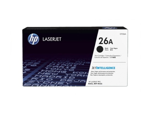 [HEWCF226A] Toner Hp Cf226A 26A Para M402, M426 Original Negro 