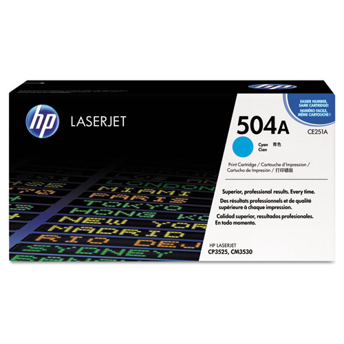 [HEWCE251A] Toner Hp Laser Cp3525/35 Cyan 504A