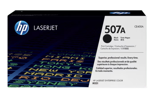 [HEWCE400A] Toner Hp 507A P/Laserjet M551 Original Negro 