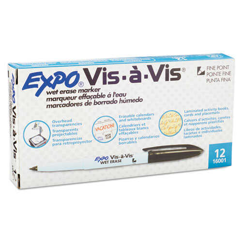[SAN16001] Marker,Visavis,Fine,Bk