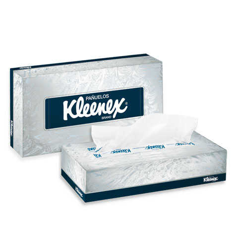 [KCC89330PZ] Pañuelos Faciales Kleenex Deshechables C/90 Hojas