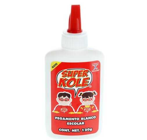 [KGL651044] Pegamento Kole Liquido Botella Blanco 120Grs 
