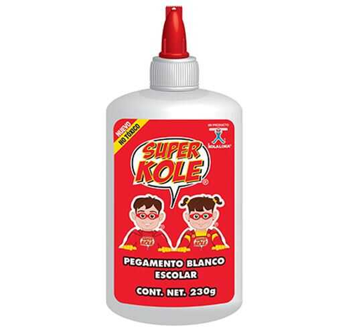 [KGL651068] Pegamento Liquido Kola Loka Balnco Botella 230Grs