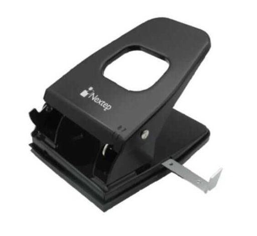[NXTNE120] Perforadora Nextep 2 Hoyos Para 7Cms Y 8Cms Negro 