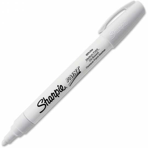 [SAN35558] Oil-Based Medium Point Pant Marker, White