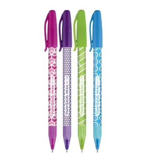 [PAP012958] Pluma Papermate Kilometrico Inkjoy 100 C/Tapa Punto Medio Surtido C/Diseño