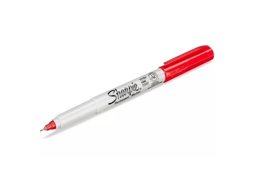 [SAN37002] Marcador Sharpie Ultrafino Rojo 